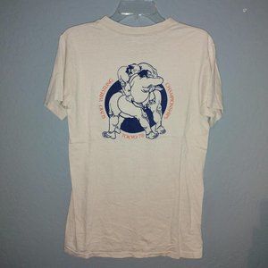 Vintage 70s 1978 tokyo Japan sumo wrestling championship t shirt